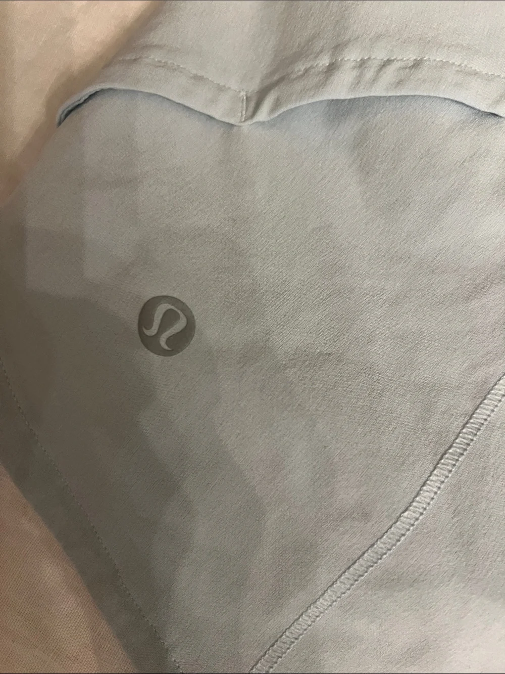 lululemon athletica Speed up high rise Dusty Blue Workout Shorts Zip Pocket 6
